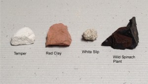 Materials for pottery making
