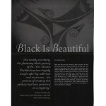 black beautiful mag