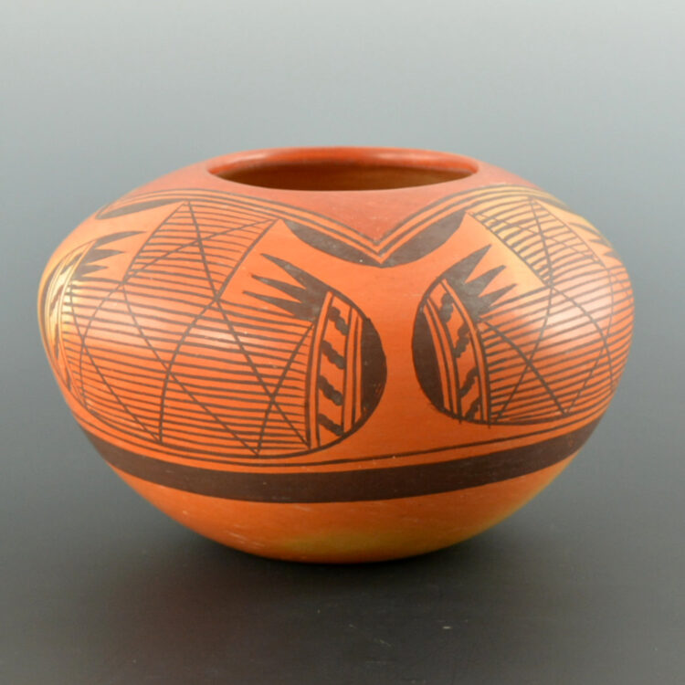 Nampeyo, Fannie - Bowl with Bat Wing Design - Image 2