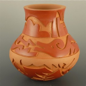 Linda Cain Jar with Avanyu1