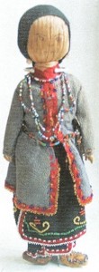 Iroquois doll c 1880s