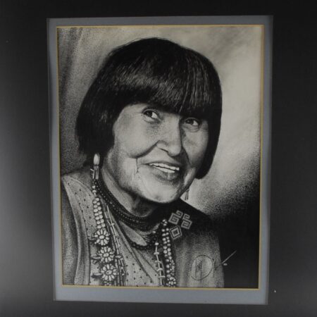 Da, Tony - Original Pen & Ink Painting of Maria Martinez