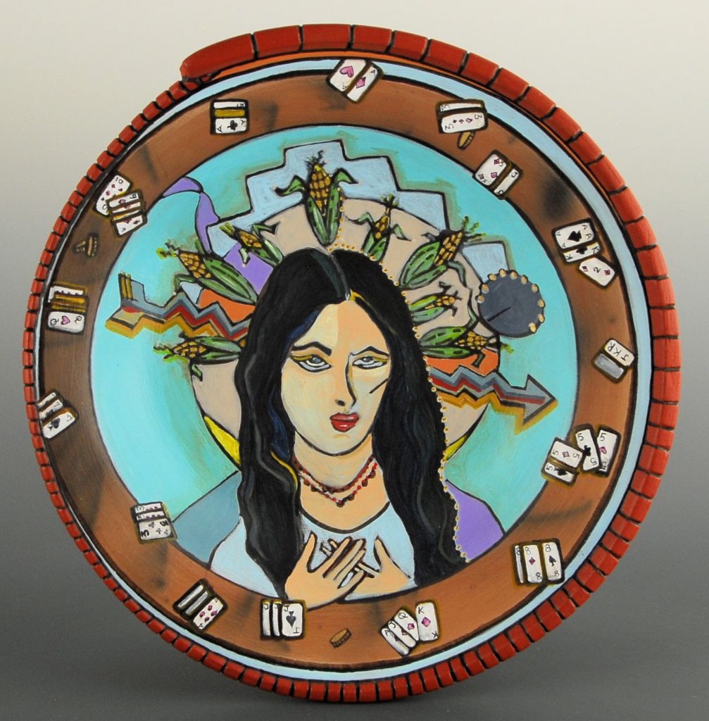 12. Casino Corn Maiden Plate