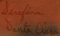 Sara Fina serefina signature carved