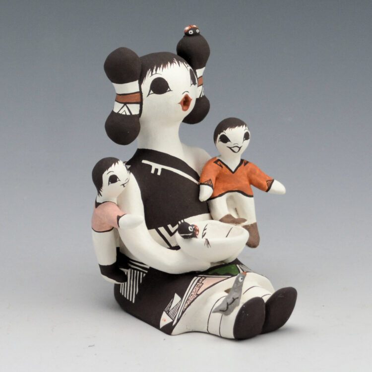 Lewis, Judy - Storyteller with Two Children