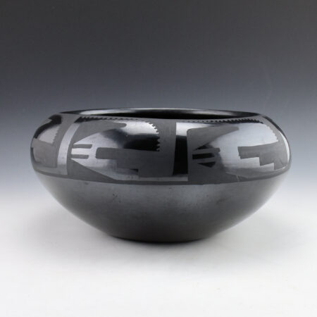Pena, Juanita - Large Bowl with Rain Designs (1920's)