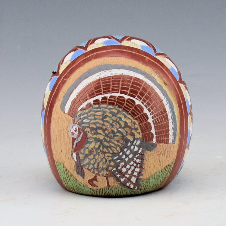 Tafoya, Camilio - "Wild Turkeys" Seedpot (1989)