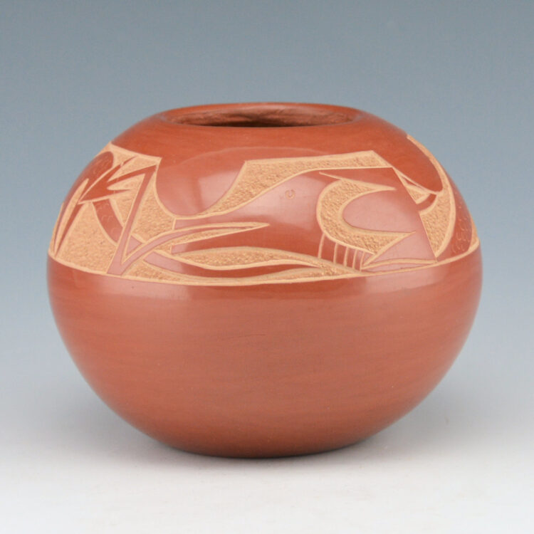 Haungooah, Art Cody - Bowl with Avanyu (1978)