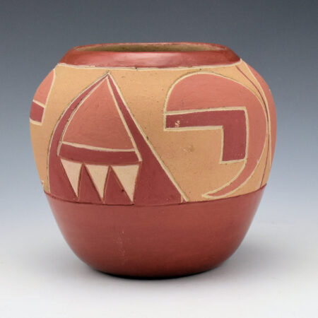 Alternative view of Salazar, Ana (Than Povi) - Bowl with Rising and Setting Sun Design (1960's)