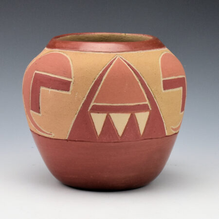 Salazar, Ana (Than Povi) - Bowl with Rising and Setting Sun Design (1960's)