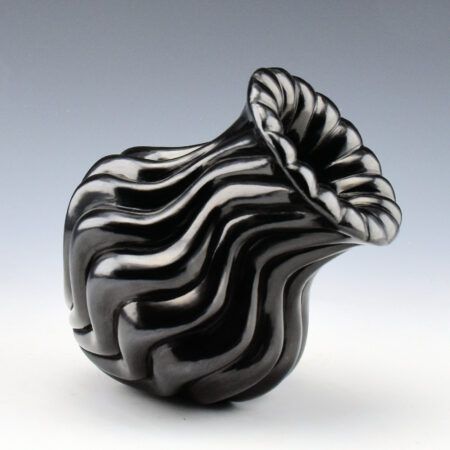 Alternative view of Youngblood, Nancy - 16 Rib Swirl Rain Drop Rim Water Jar (2018)
