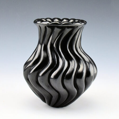 Youngblood, Nancy - 16 Rib Swirl Rain Drop Rim Water Jar (2018)