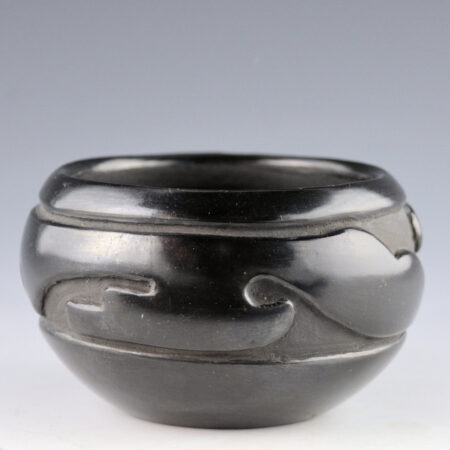 Alternative view of Naranjo, Teresita  - Bowl with Mountain and Cloud Designs (1950s)