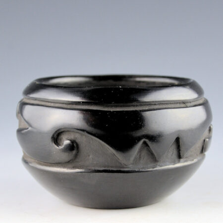 Naranjo, Teresita  - Bowl with Mountain and Cloud Designs (1950s)