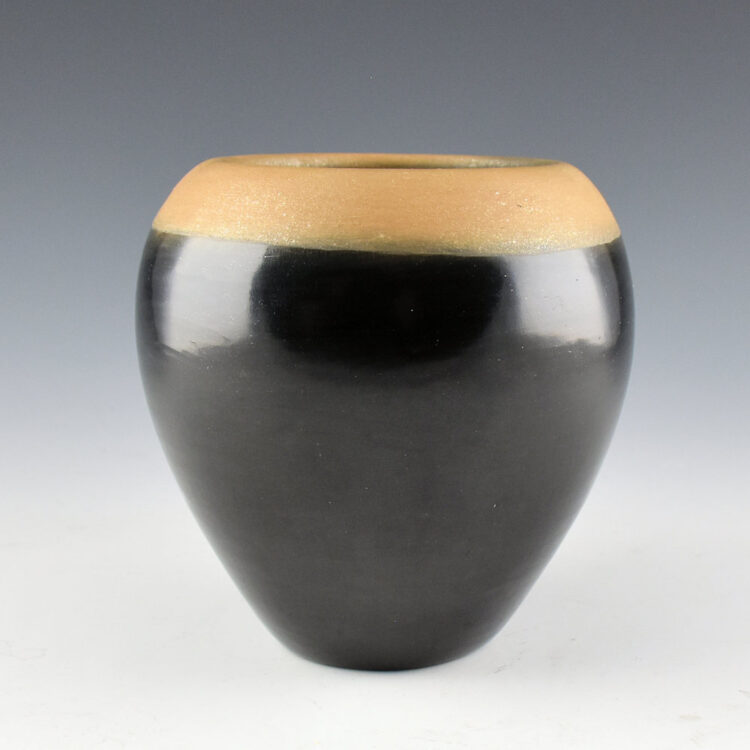 Martinez, Anita - Black and Sienna Bowl (1970s)