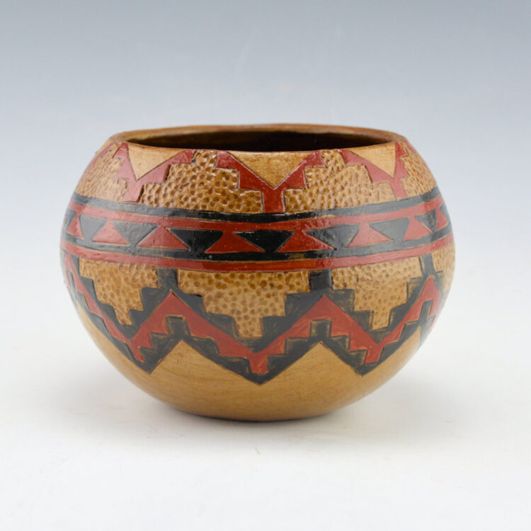 Williams, Lorraine - Bowl with Mountains and River Design