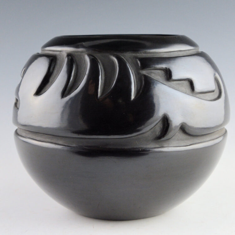 Tafoya, Margaret - Bowl with Cloud and Rain Designs (1970's)