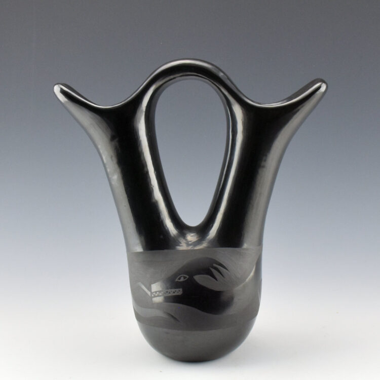 Naranjo, Nicolasa - Wedding Vase with Avanyu (1970s)