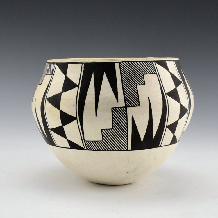 Garcia, Jessie -  Bowl with Lightning and Rain Designs (1968)