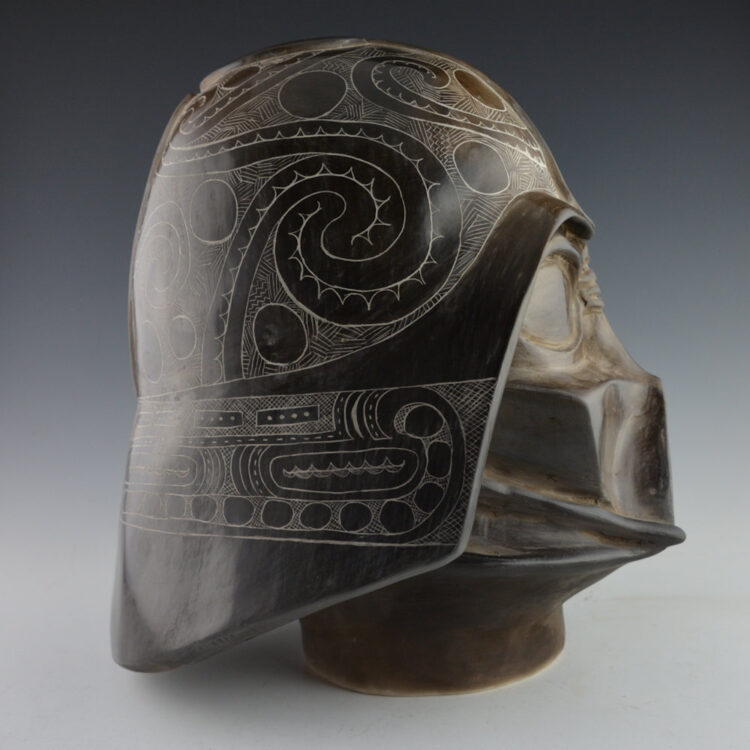 Earles, Chase Kahwinhut -“T “dii Ah-ah dah’ah: The Father” and "Caddo Head Jar" - Image 7