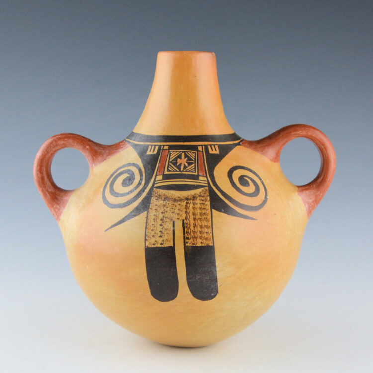 Nampeyo, Priscilla Namingha - Canteen with Eagle Tail Designs