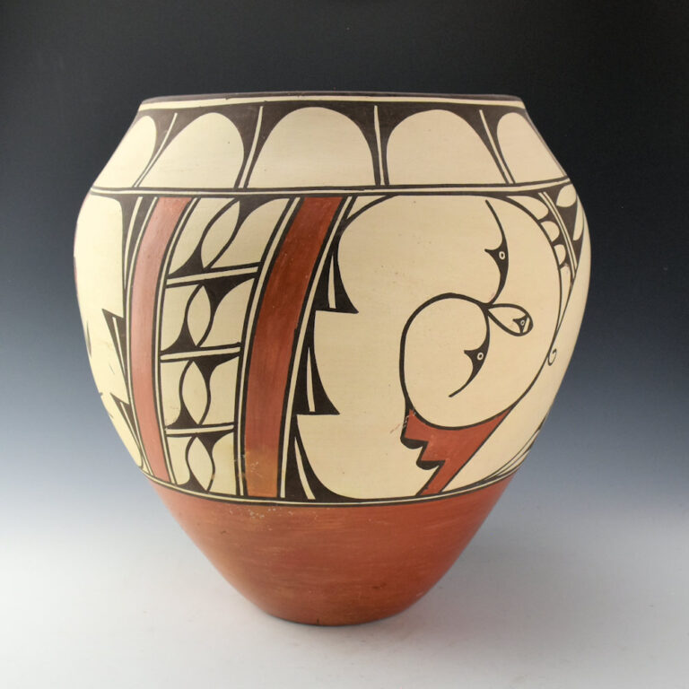 Zia Pottery Zia Pueblo King Galleries of Scottsdale and Santa Fe