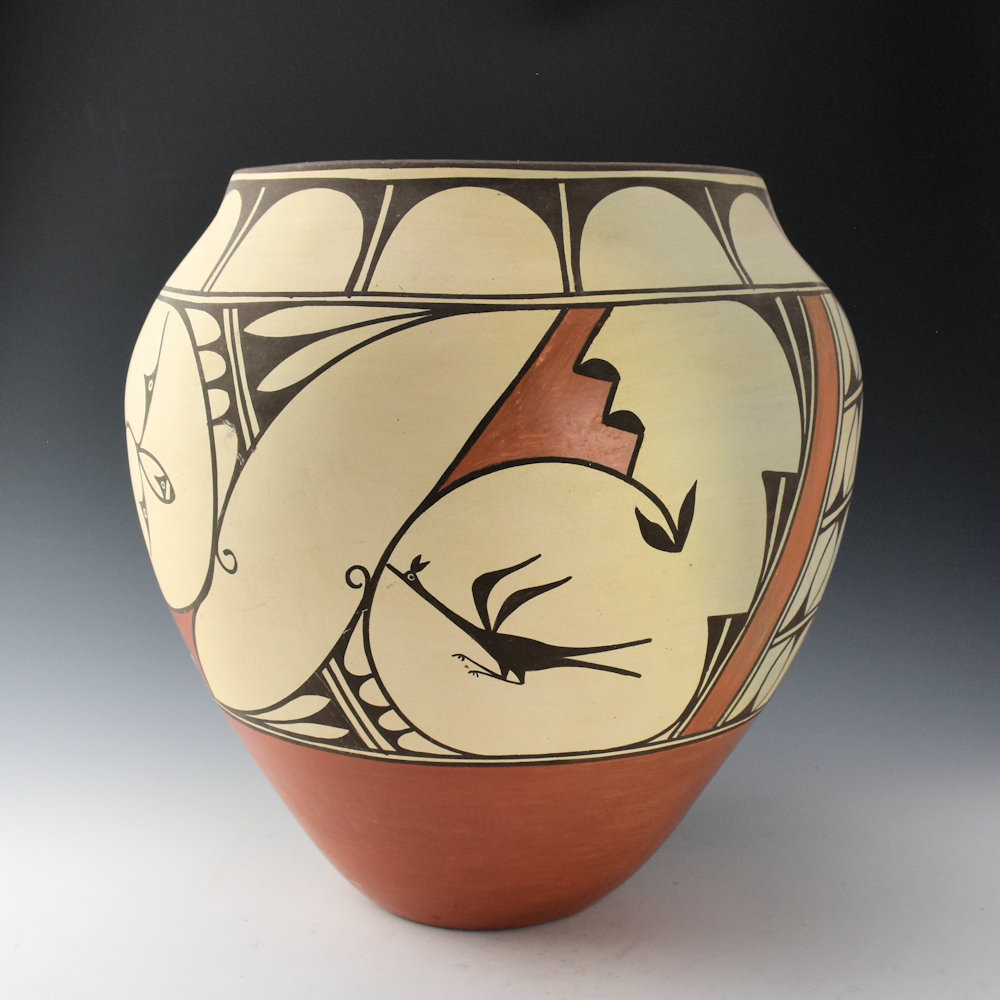Zia Pottery Zia Pueblo King Galleries of Scottsdale and Santa Fe
