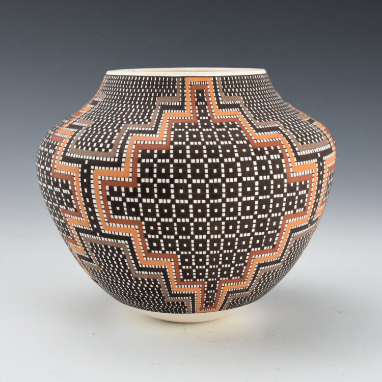 Antonio, Frederica - Five Color Star Design Jar with Micro Square Clouds