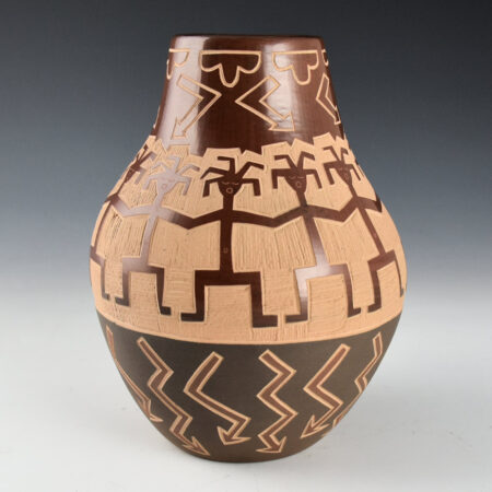Alternative view of Naranjo, Jody - "Singing in the Rain" Water Jar (1995)