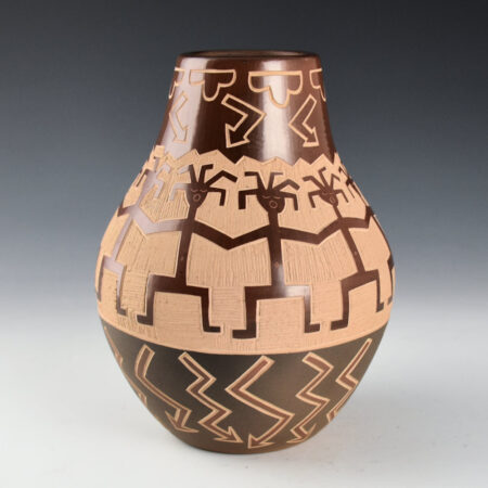 Naranjo, Jody - "Singing in the Rain" Water Jar (1995)