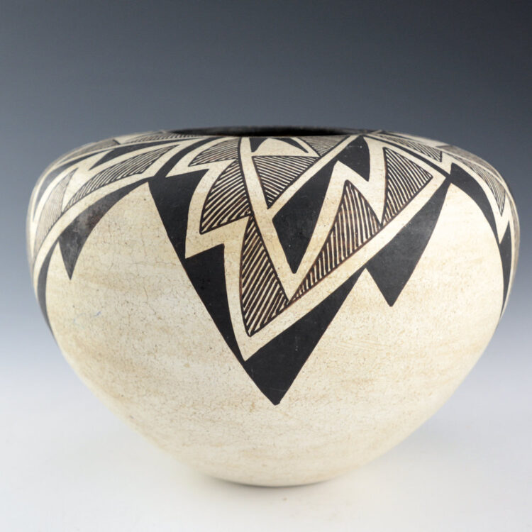 Lewis, Lucy - Chaco Style Lightning Design Bowl (1964)