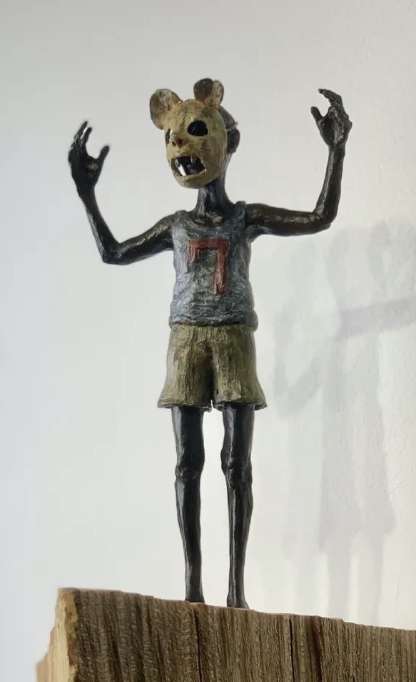 Fun Fact: The sculpture behind the iconic SCP-173 photo is called