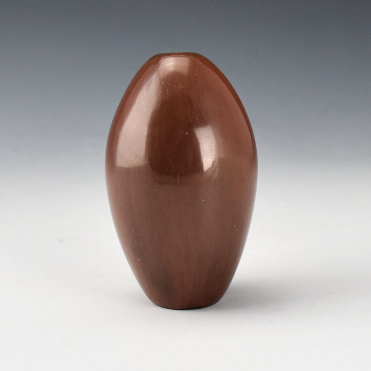 Naranjo, Bernice - Brown Polished Seed Jar