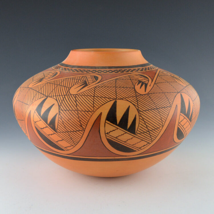 Nampeyo, James Garcia - Large Jar with Migration Pattern (1980s)
