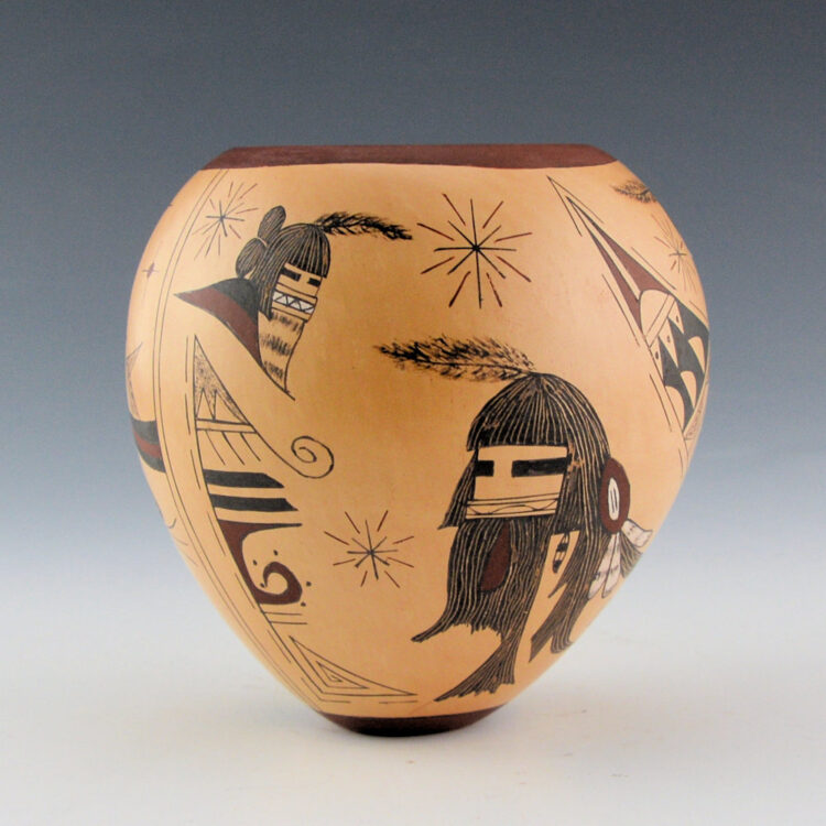 Clashin, Debbie - Longhair Katsina and Butterfly Jar (2010)
