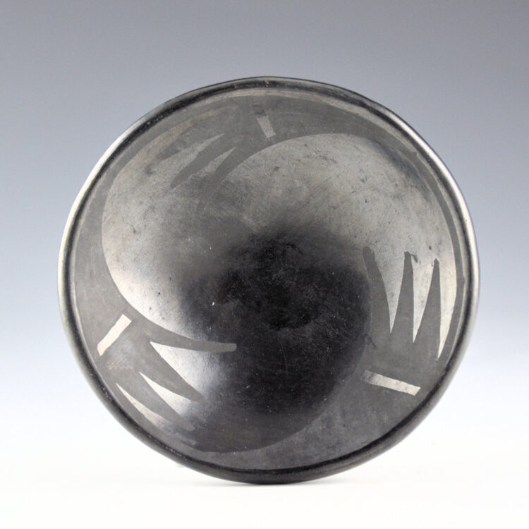 Roybal, Tonita  - Small Plate with Rain & Cloud Designs (1920's)