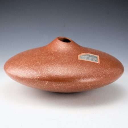 Duwyenie, Preston - 8" Wide Mica Jar with Silver Inset