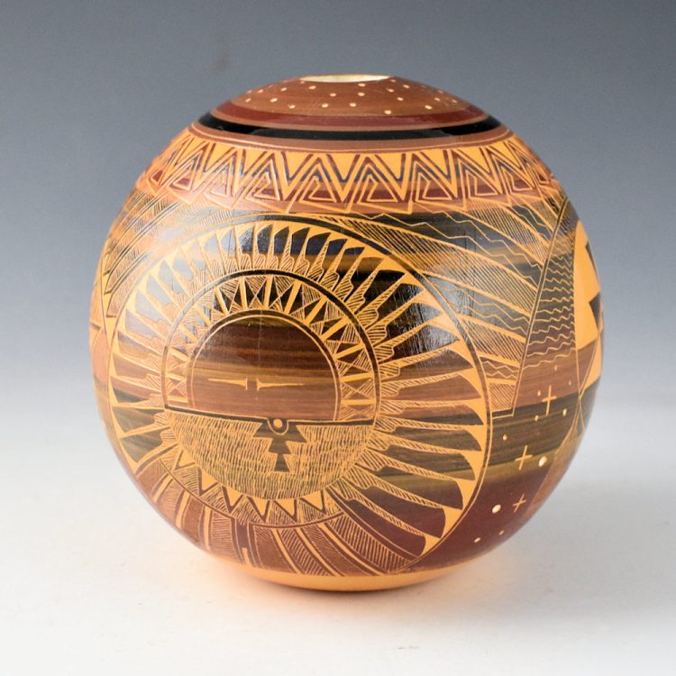 Lansing, Norman - "Four Seasons of Peace" Seedpot (1993)
