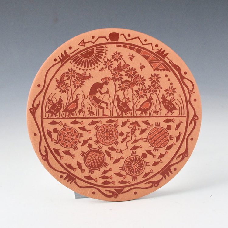 Duwyenie, Debra - "On the Back of the Turtle" Plate