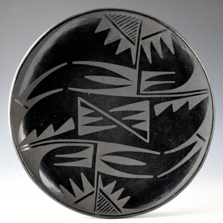 Aguilar, Susana - Plate with Rain and Cloud Designs (1920's) - Image 3