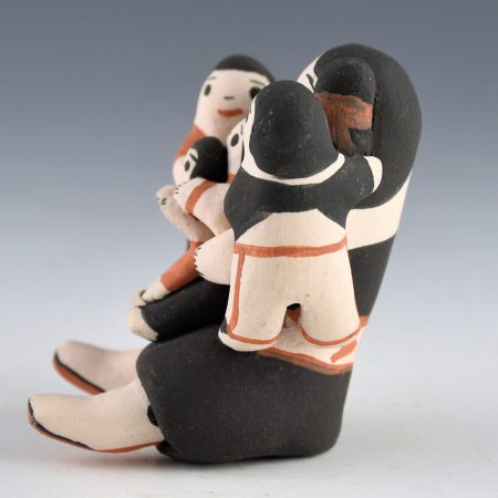 Alternative view of Herrera, Mary Frances - Storyteller with Four Kids (1980's)