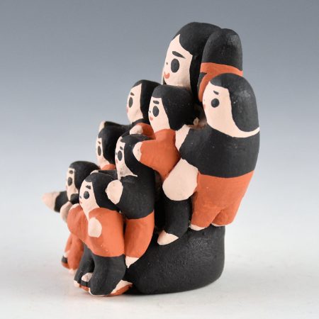 Alternative view of Herrera, Mary Frances - Storyteller with Eight Kids (1980's)