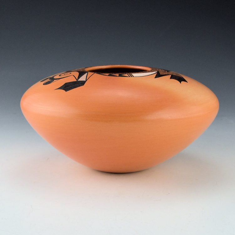 Tahbo, Mark -Bowl with Multi-Color Frog (1998) - Image 2