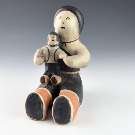 Alternative view of Lewis, Rita  - Female Storyteller with One Child (1980s)