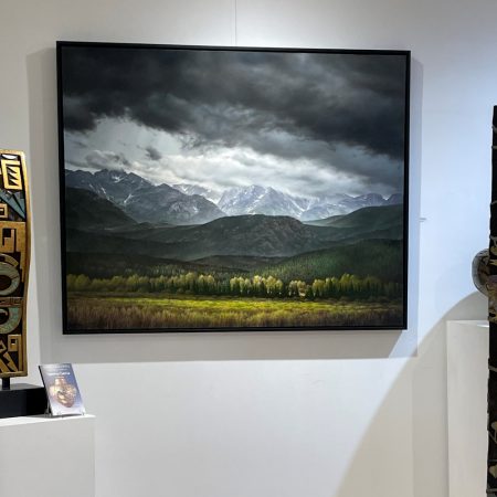 Alternative view of Esch, Mike - "Golden Forest", Oil on Linen (60" x 48")