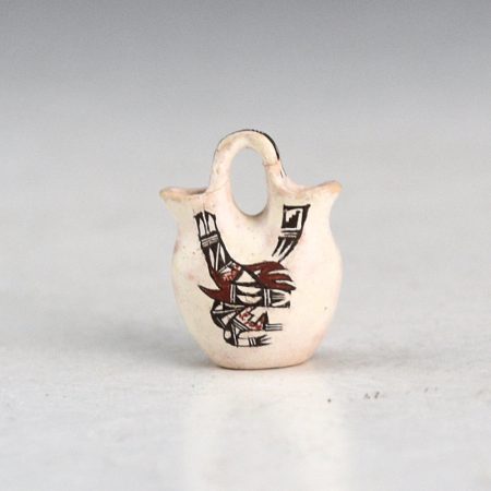 Natseway, Thomas - Mini Hopi Wedding Vase (1993)