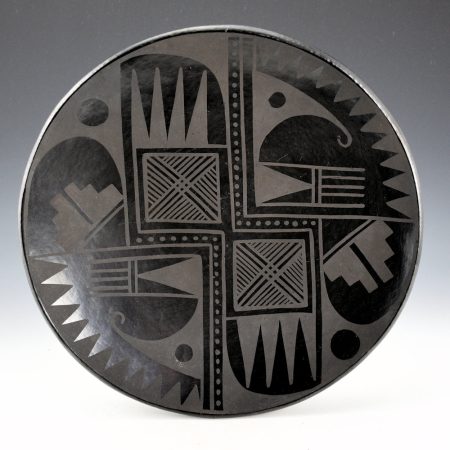 Aguilar, Susana - Plate with Birds and Bird Wings (1920's)