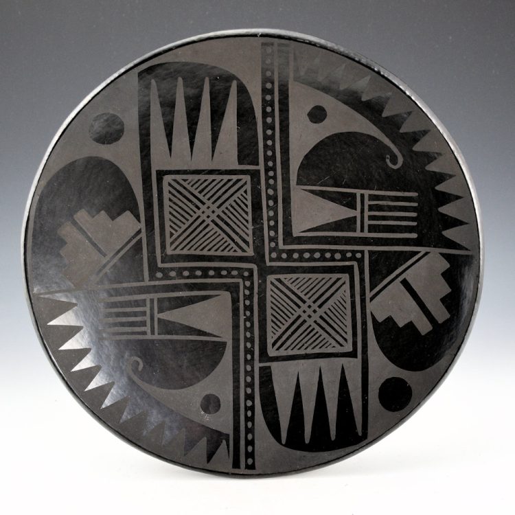 Aguilar, Susana - Plate with Birds and Bird Wings (1920's)