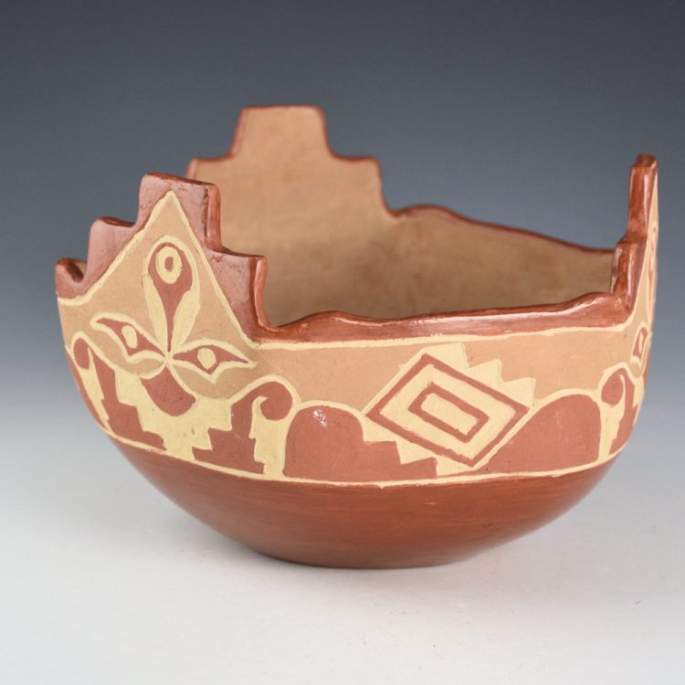 Garcia, Cesarita - Incised Kiva Bowl (1934) - Image 3