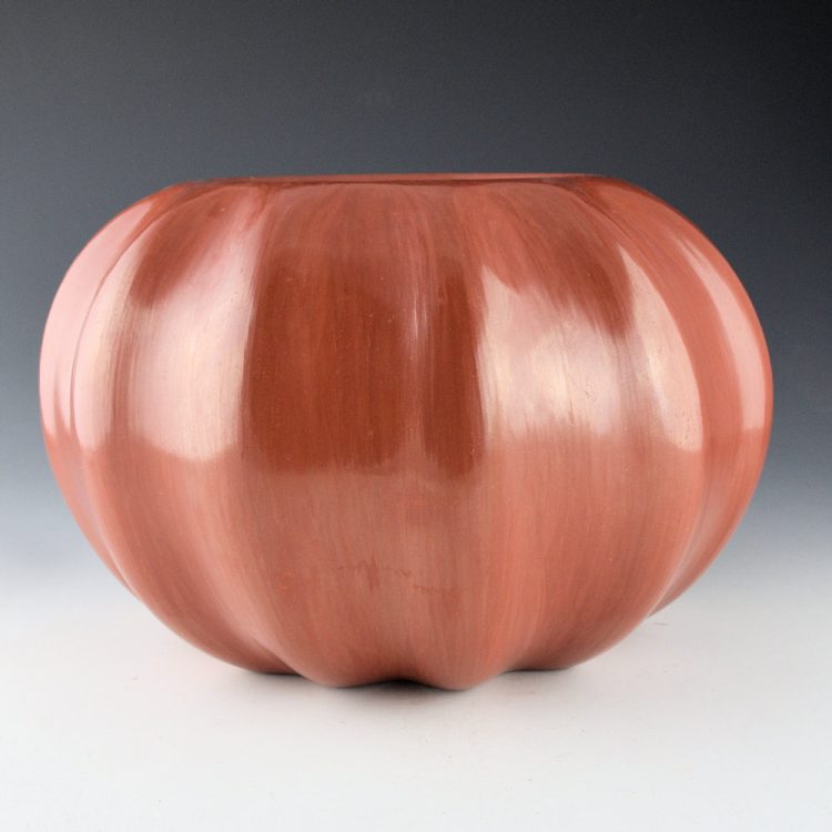 Tosa, Christine - 10" Wide Melon Jar with 12 Ribs - Image 3